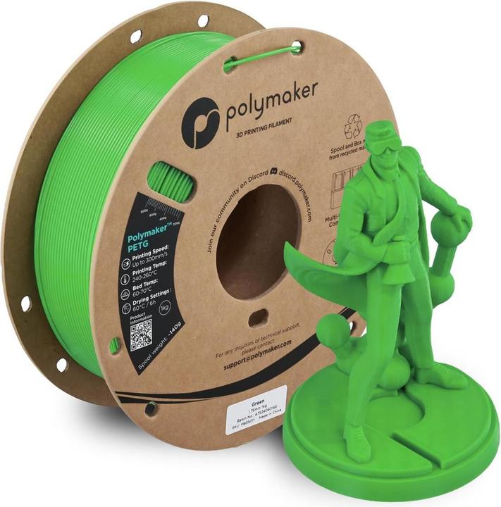 Actual product image Polymaker ™ PETG (PETG, 1.75 mm, 1000 g)