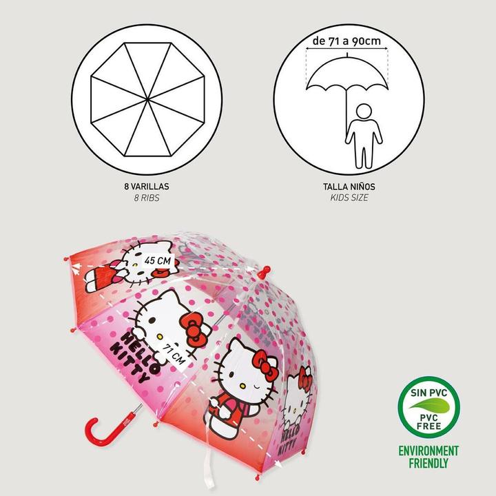 Immagine prodotto Cerdá Hello Kitty manual bubble umbrella