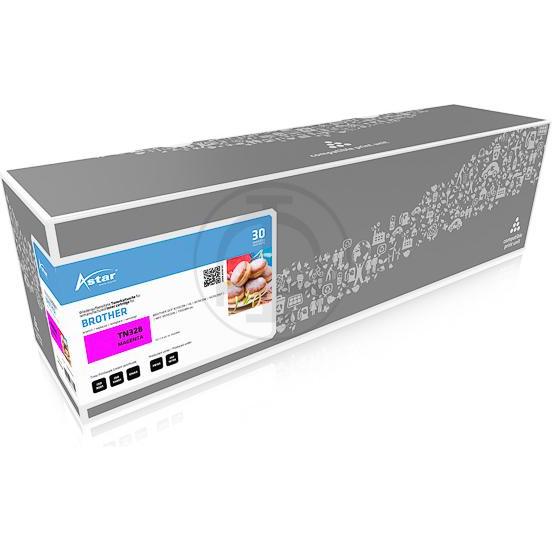 Astar, Toner, AS12328 Toner kompatibel zu BROTHER TN328, 6000 Seiten, magenta