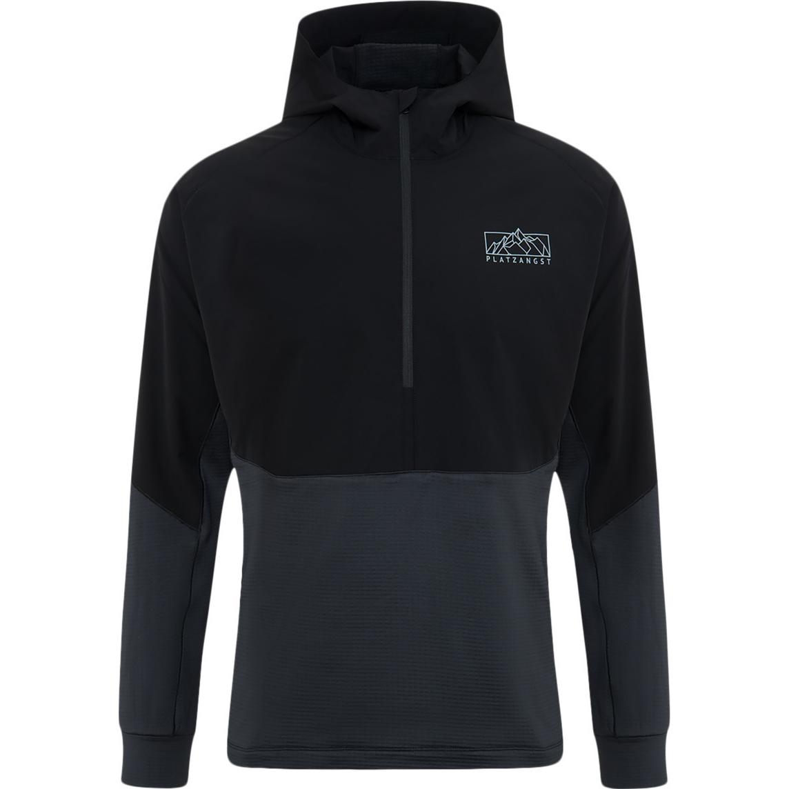 Platzangst, Herren, Pullover, Sweatshirt Longsleeve Breeze, Schwarz, (XS)