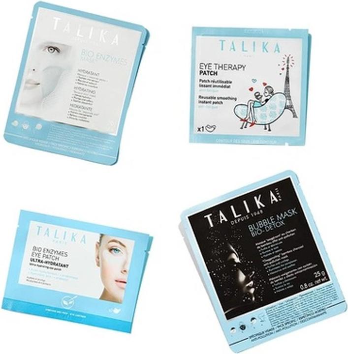 Produktbild Talika Instant Beauty Kit Ultimate Skin Care Kit Essential Hydrating Face Masks Moisturising Eye Pat (Gesichtspflege Set)