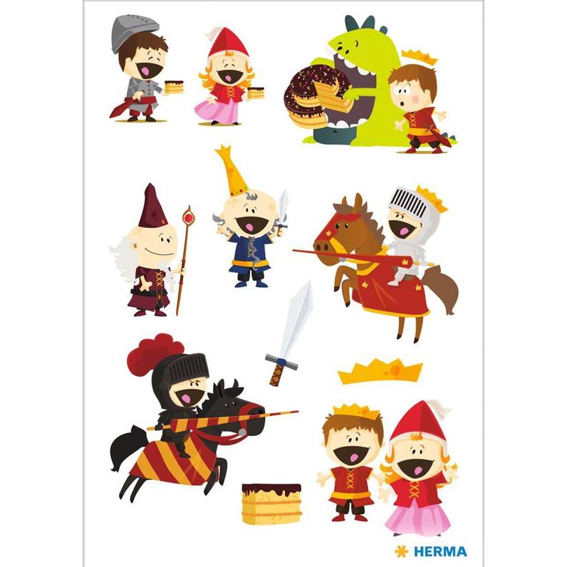 Herma, Sticker, Sticker DECOR "kleiner Ritter"