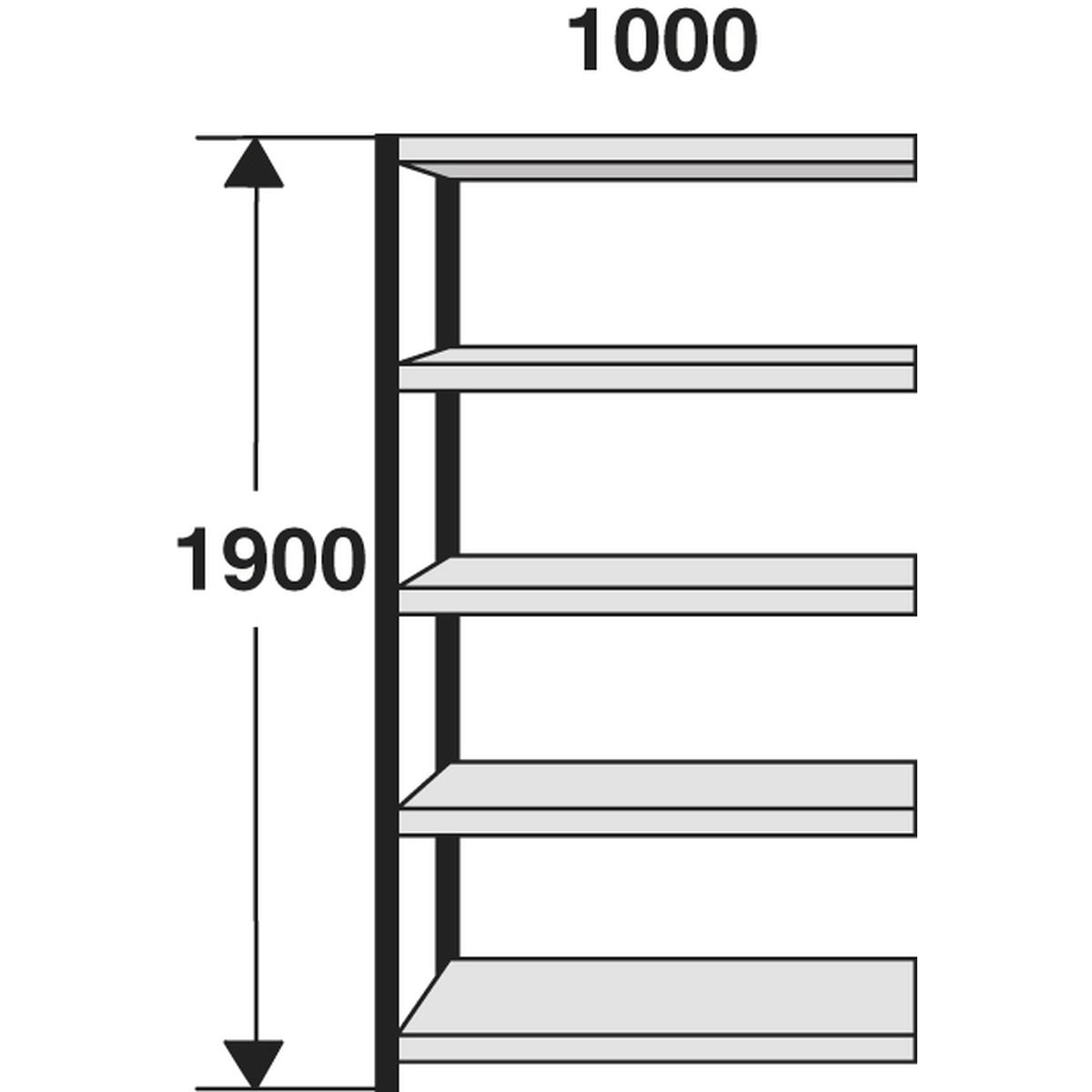 0, Kellerregal, Steckregal Stora 100