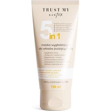 Trust , Maschera, Maschera Lisciante 5 In 1 Per Capelli A Media Porosità 150Ml (150 Ml)