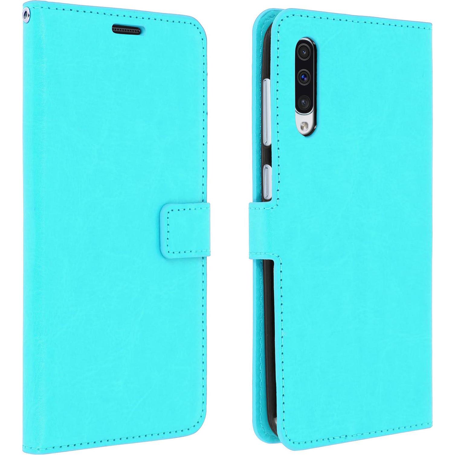 Avizar Vintage Series (Samsung Galaxy A30s), Smartphone Hülle, Blau