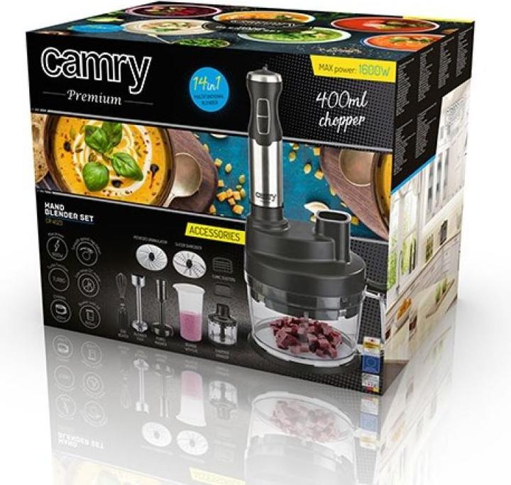 Immagine prodotto Camry Hand Blender SET nero 1600W