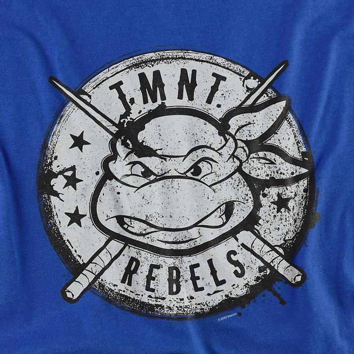 Image du produit Teenage Mutant NT - T-shirt motif/style logo usé REBELS - Adulte (4XL)