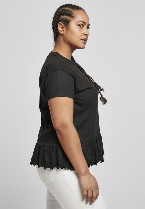 Image du produit Urban Classics Ladies Organic Volant Tee (XS)