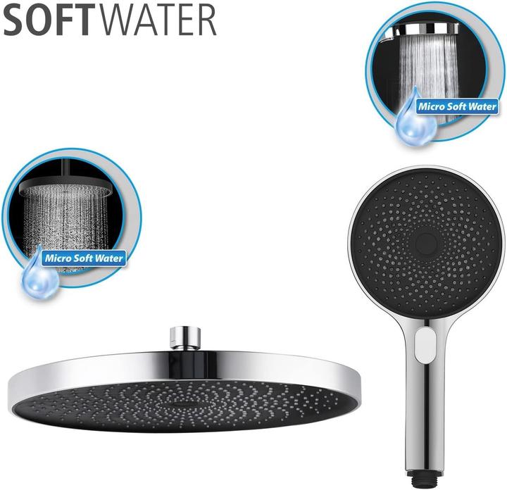 Produktbild Wenko Softwater Duschsystem chrom
