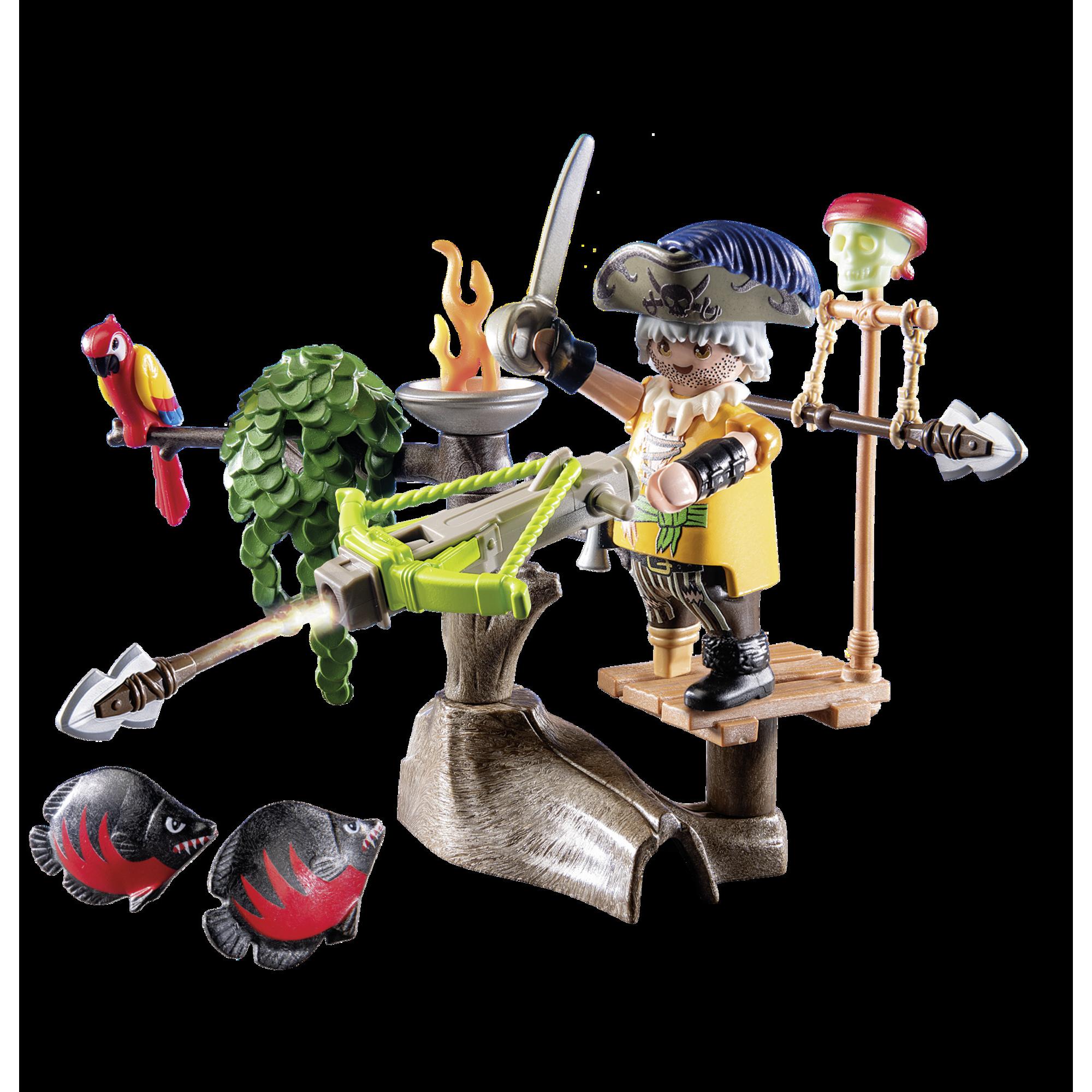 Thumbnail - Playmobil 71795 Pirat mit Balliste (71795, Playmobil Pirates)
