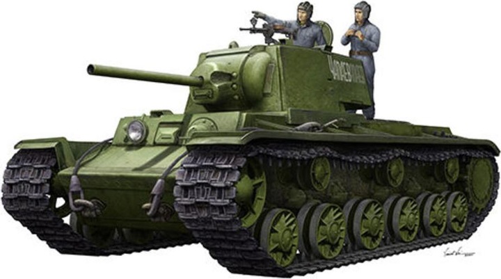 Produktbild Trumpeter KV-1 1942 Simplified Turret Tank w/Tank Crew