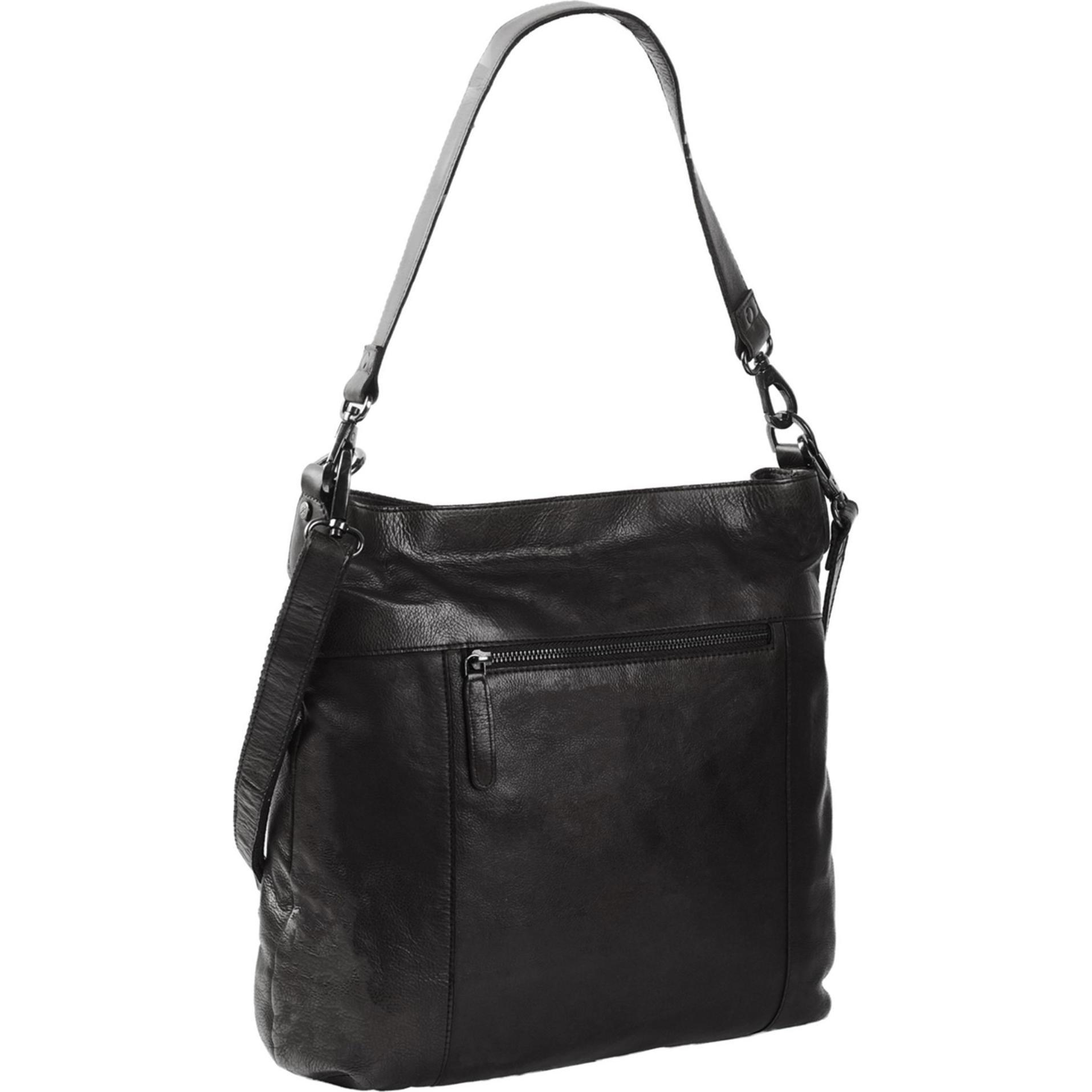 Thumbnail - The Chesterfield Brand, Handtasche, Black Label Schultertasche Leder 35 cm, Schwarz