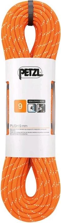 Actual product image Petzl Push 9mm Semi static rope (70 m)