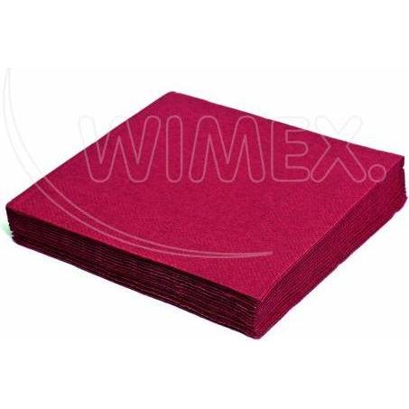 Alpine Professional, Tovaglioli, Serviette (PAP FSC Mix) 3-lagig bordeaux 33 x 33 cm - 20 Stück (20 pz., 33 x 33 cm)