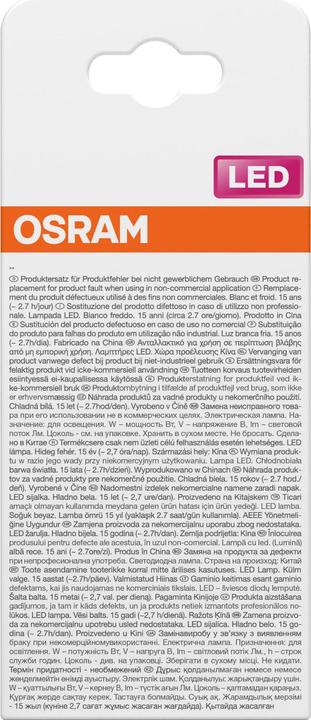 Produktbild Osram Led Retrofit Classic A (E27, 17 W, 2500 lm, 1 x, D)