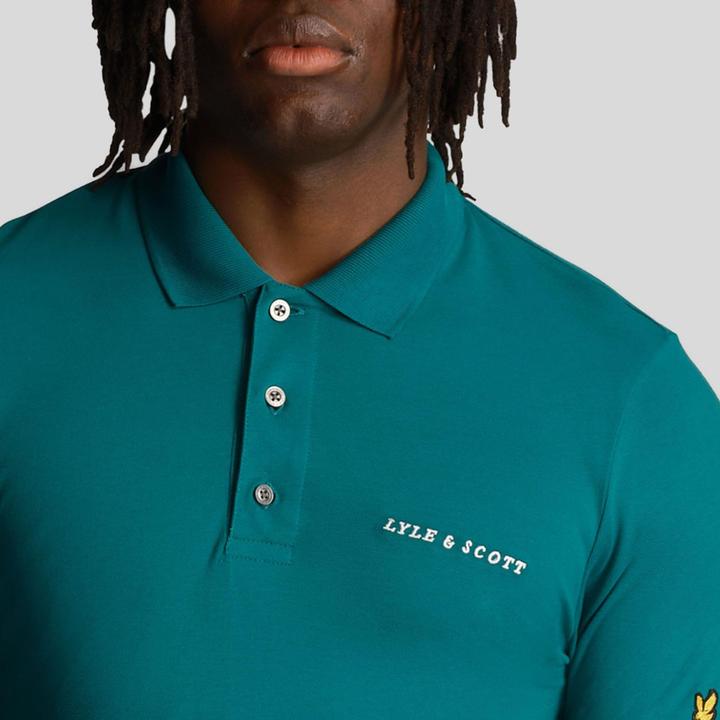 Actual product image Lyle and Scott Mens Embroidered Polo Shirt (XL)