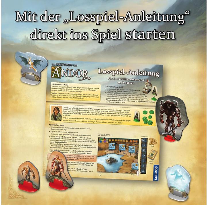 Produktbild Kosmos Die Legenden von Andor - Das ferne Land (Deutsch)
