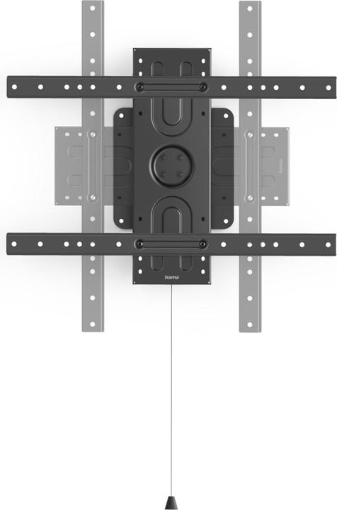 Actual product image Hama TV wall bracket for portrait and landscape format, 203 cm (80"), black (Wall, 80", 50 kg)