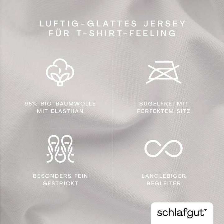 Actual product image schlafgut Knitted Jersey (Duvet cover, 70 x 90 cm)