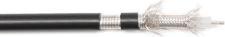 Produktbild Tesca Koaxialkabel 75 Ohm Multibrins (0,8/3,7) double tresse diam 6 mm Noir (75 dB)