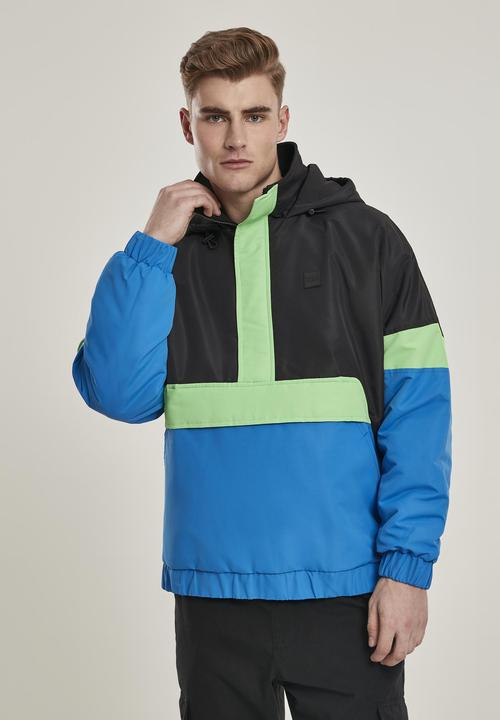 Produktbild Urban Classics 3-Tone Neon Mix Pull Over Jacket (XS)