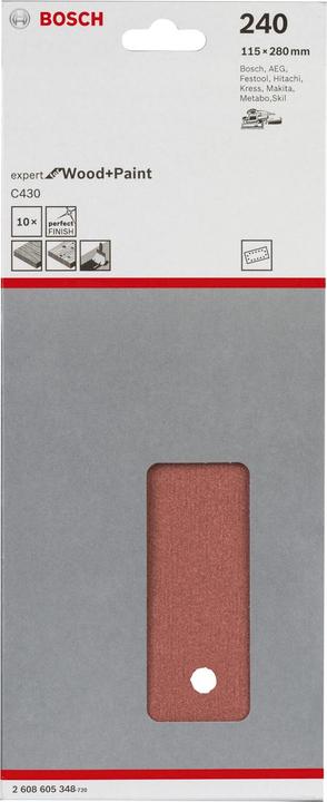 Produktbild Bosch Professional Zubehör Schleifblatt (240)