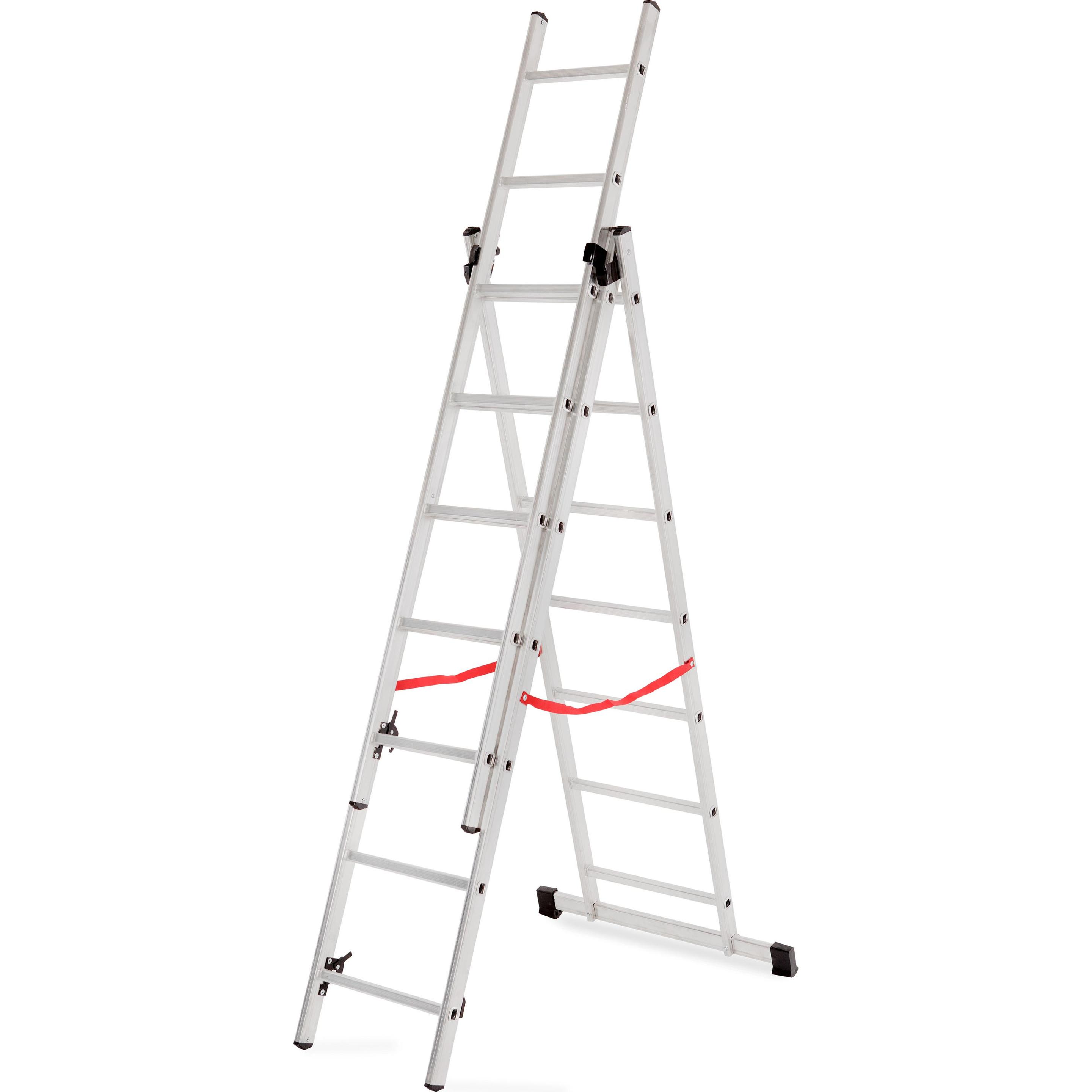 No Name, Scala a pioli, AWTOOLS ALUMINIUM LADDER Basic 3x6 PASSI 150KG