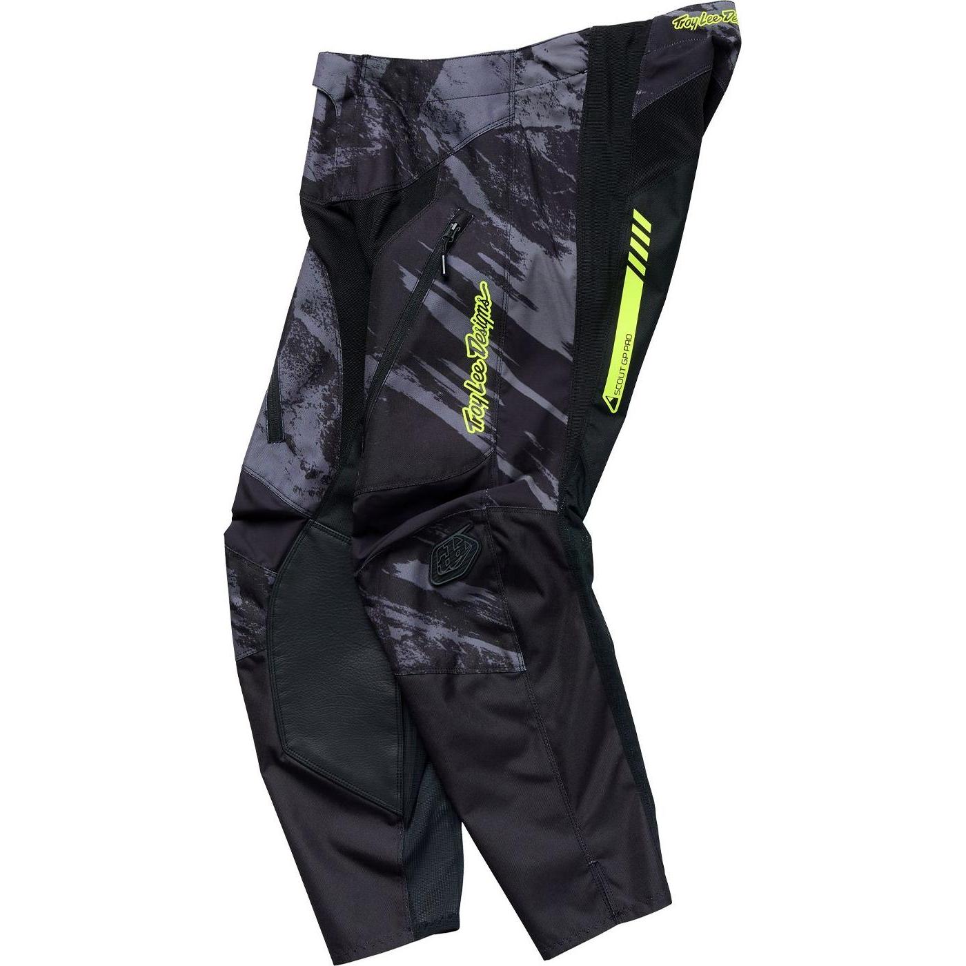 Troy Lee Designs, Pantaloni da ciclismo, Scout GP Pro Pant, Slab, black, 30 (30), Nero