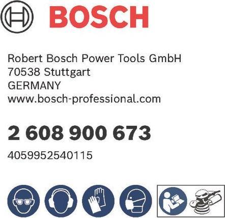 Image du produit Bosch Professional Zubehör EXPERT M480 Filet de ponçage pour ponceuse excentrique, 125 mm, G 120, 5 pièces (120)