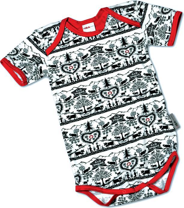 Produktbild ISA Bodywear Body kurzarm (98, 104)