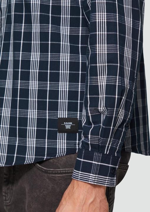 Immagine prodotto S.Oliver Hemd Regular Fit: Kariertes Hemd mit Label-Patch (3XL)