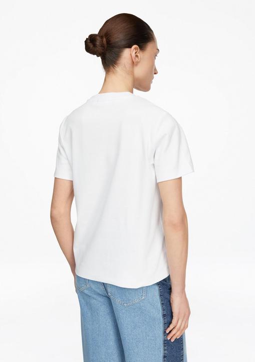 Produktbild Comma T-Shirt Basic Fit T-Shirt mit Artwork (46)