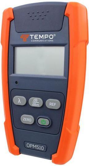 Tempo Communications Fibre Optic Power Meter, Single-Mode / Multi-Mode, -65... 10dBm