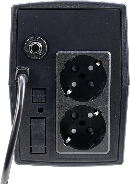 Immagine prodotto PNI UPS SafePC E650VA, potenza 390 W, 1,8 A, uscita 2 x 230 V, schermo LCD, batteria 7,2 A in L (650 VA, 390 W, Interattivo linea UPS)