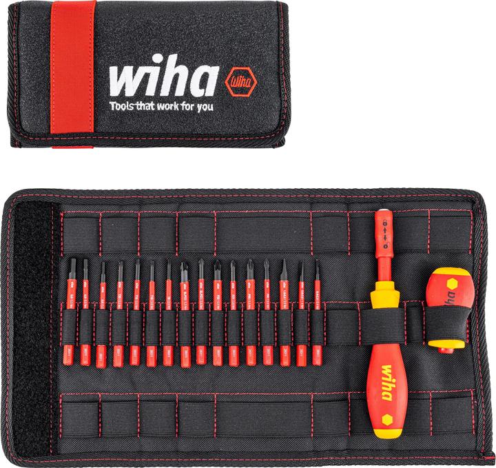 Immagine prodotto Wiha Cacciavite e set di punte (Viti con testa a intaglio, Chiave a brugola, Torx (TX), Cacciavite a croce PZ, Fessura croce Phillipps (PH))