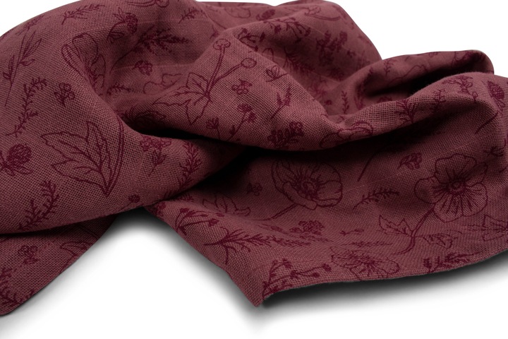 Actual product image Filibabba Muslin diapers GOTS - Fall Flowers (65 cm, 2 cm)