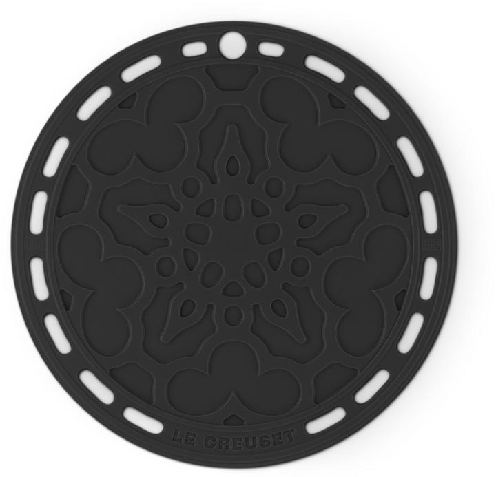 Le Creuset Vleespot rond Frans 20cm zwart (1 x, Pan onderzetter)