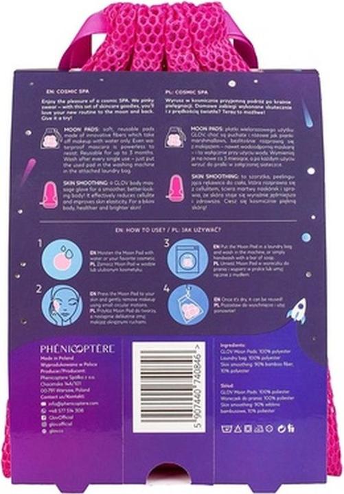 Produktbild Glov Bamboo Body Scrubbing Glove and 5 Washable Makeup Remover Pads Gift Set - Pack of 2