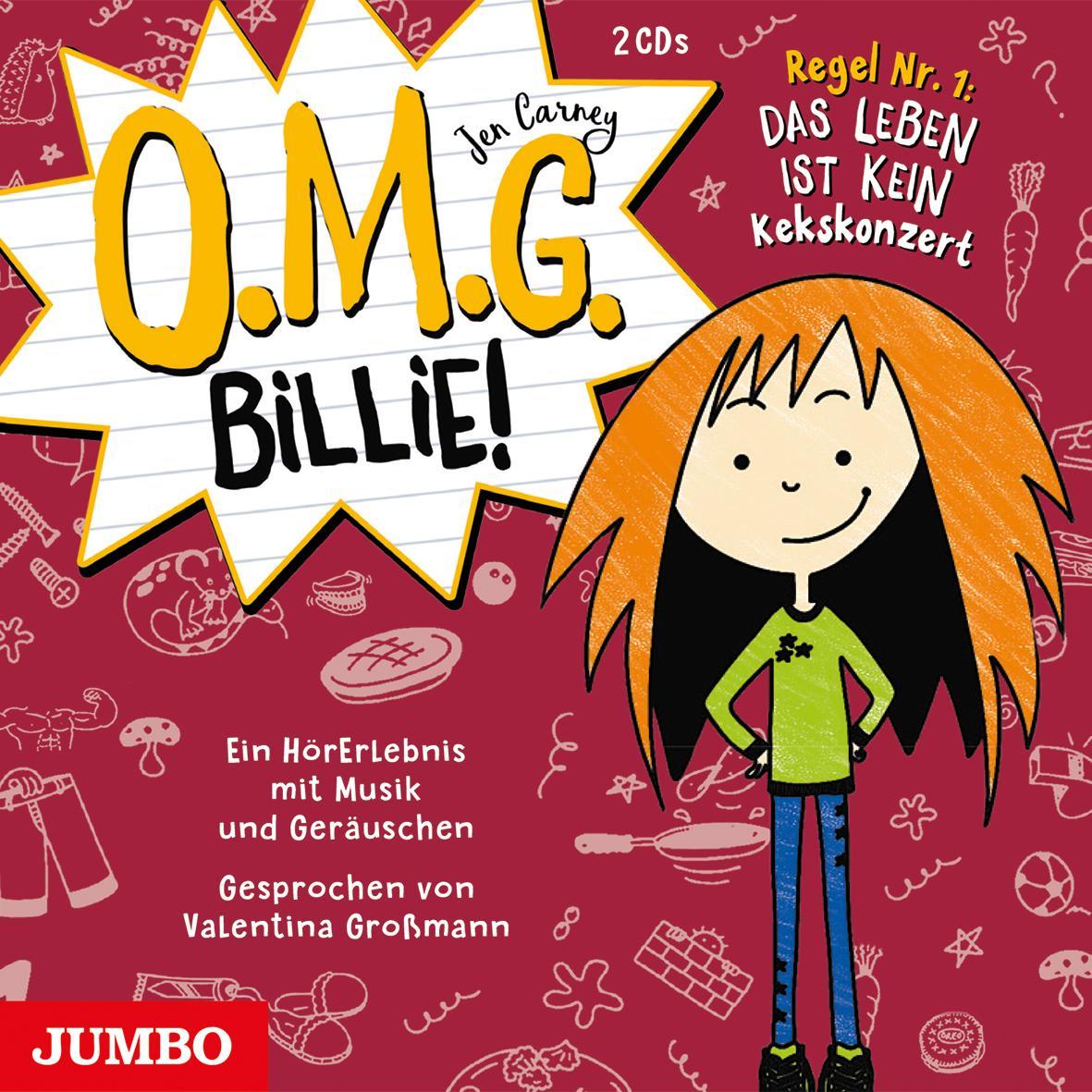 OMG - Billie! - Regel Nr 1 Das Leben ist kein Kekskonz, Hörbücher