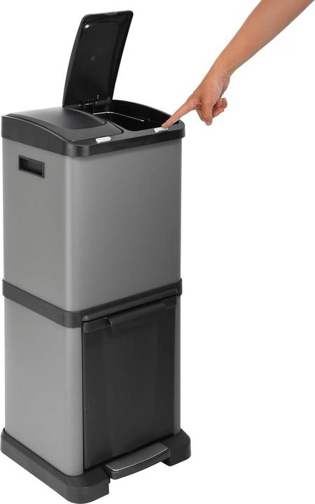 Actual product image Svita Mülleimer mit 3-fach Mülltrennungssystem (32 l)
