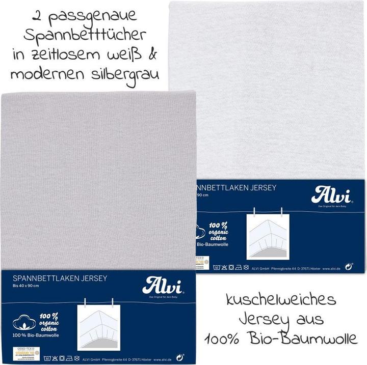 Immagine prodotto Alvi Materassi per neonati e materassi per bambini Set di materassi a 3 pezzi per carrozzine 75 x 33 cm (75 x 33 cm)