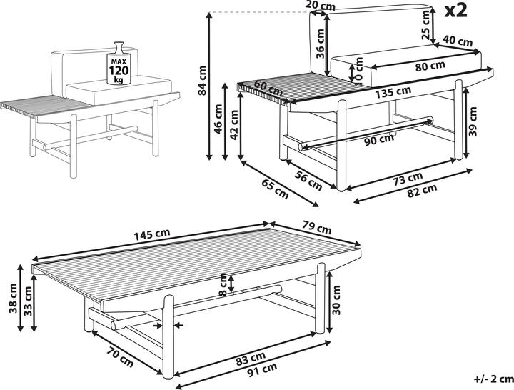 Produktbild Beliani Giaveno