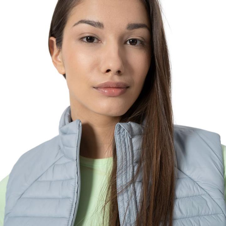 Actual product image 4F Women's down vest F091 light blue 4FSS23TDJAF091 34S (M) (M)