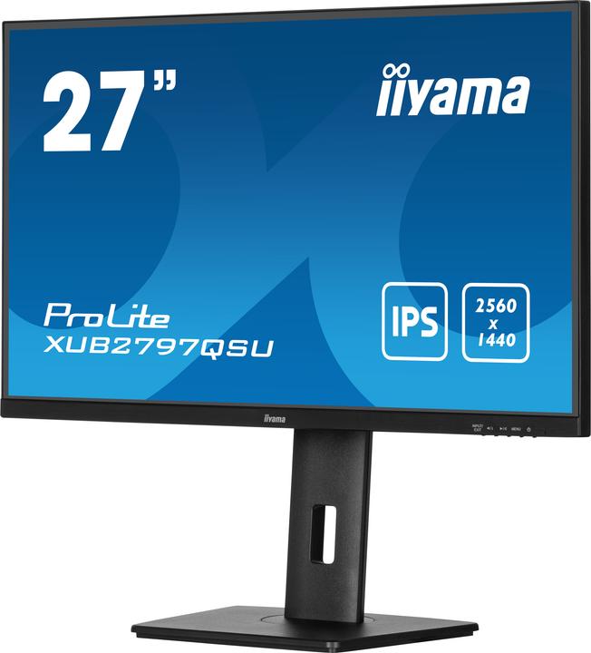 Image du produit iiyama 27IN ULTRA THIN IPS PANEL 2560X1440 100HZ 1MS 250CD/M2 130 (2560 x 1440 pixels, 27")