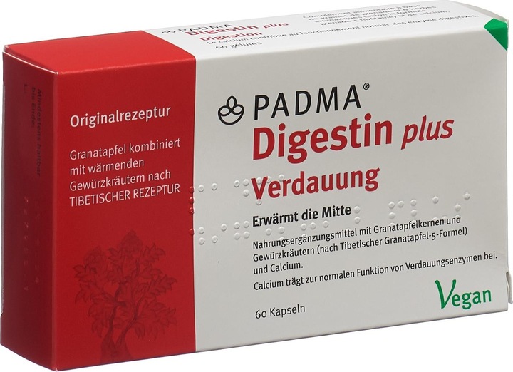 Immagine prodotto Padma Digestin (60 Pezzo/i, Pillole, 59 g)