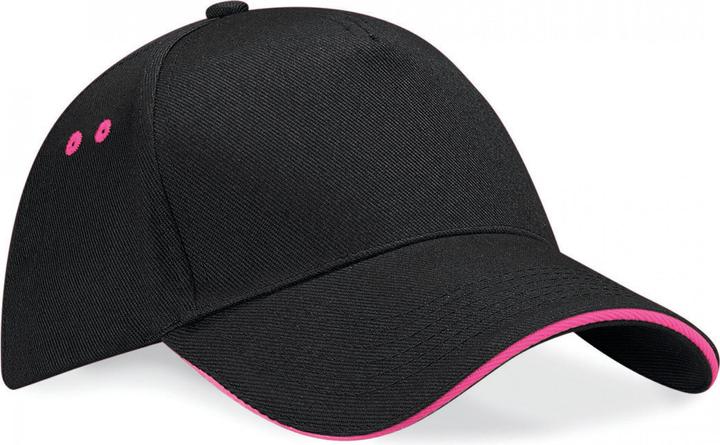 black/fuchsia