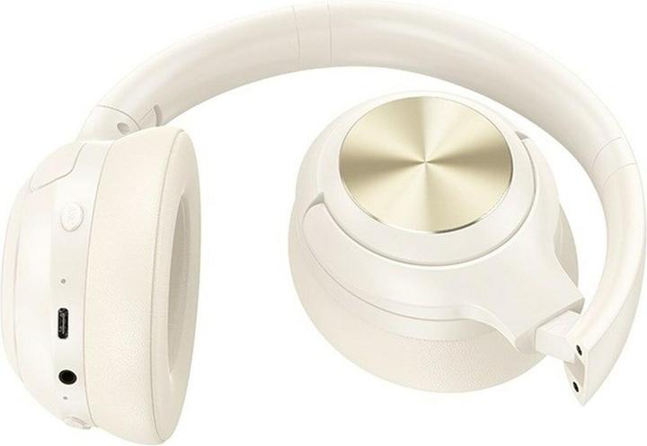 Produktbild Hoco Wireless headphones wireless headphones bluetooth ANC W54 milky white (ANC, 30 h, Kabellos)
