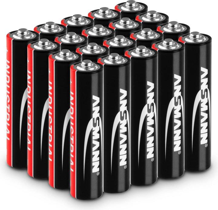 Immagine prodotto Ansmann alcali industriali (10 pz., AAA, 1200 mAh)