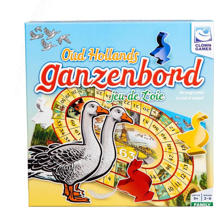 Produktbild Clown games Ganzenbord de Luxe (Französisch, Englisch)