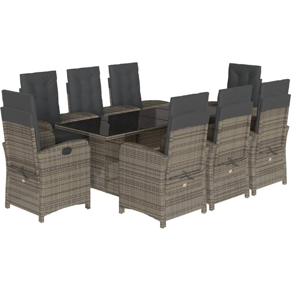 VidaXL, Gartentisch + Balkontisch, Jaydon (190 cm)